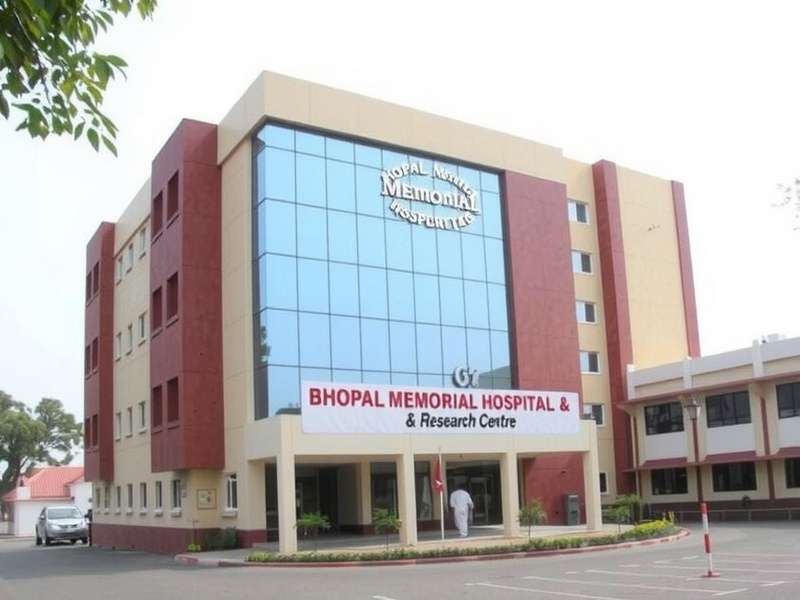 BMHRC Hospital Building Exterior